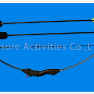 1 safety bow with 2 safety arrows