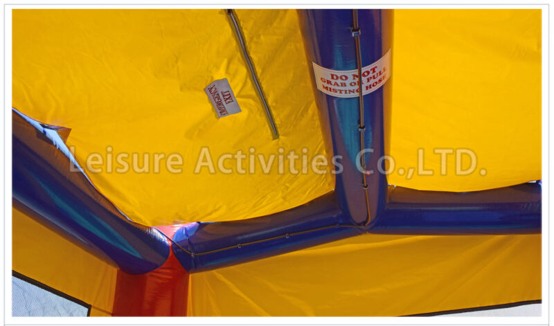 14ft multi theme misting castle bounce