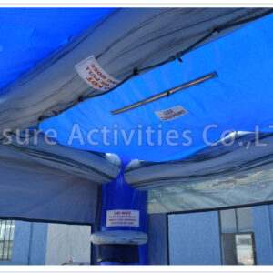 14ft multi theme misting bounce tropical