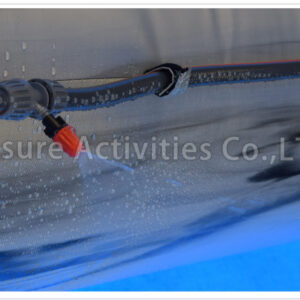 14ft multi theme misting bounce tropical