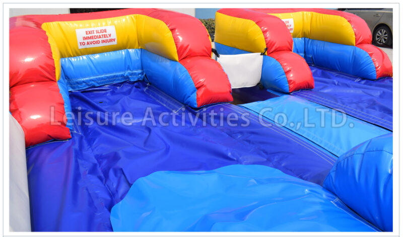 15ft double lane water slide sl