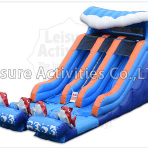 15ft double lane big kahuna water slide sl