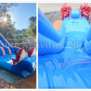 15ft double lane big kahuna water slide sl