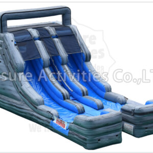 15ft double lane water slide sl
