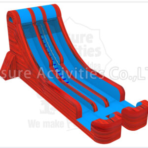 18ft double lane water slide marble green sl (copy)