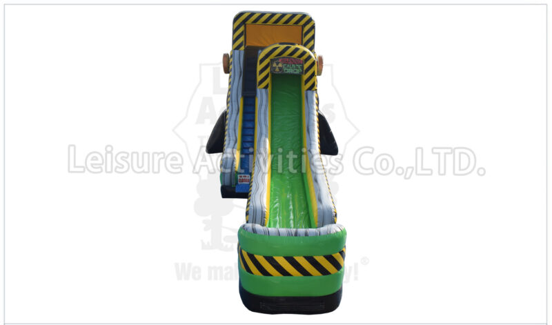 20ft caustic drop water/foam slide sl