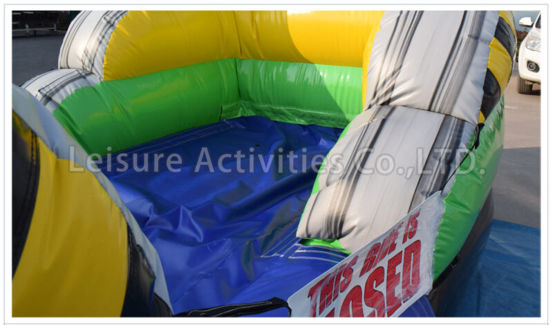 20ft caustic drop water/foam slide sl