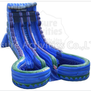 20ft lava single lane water slide stone sl (copy)