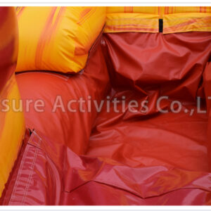 20ft volcano single lane curve water slide ii pl