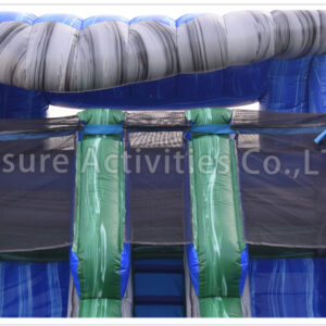 20ft volcano double lane water slide marble red sl (copy)