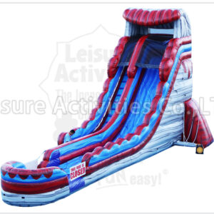 22ft lava single lane water slide stone ii rpl