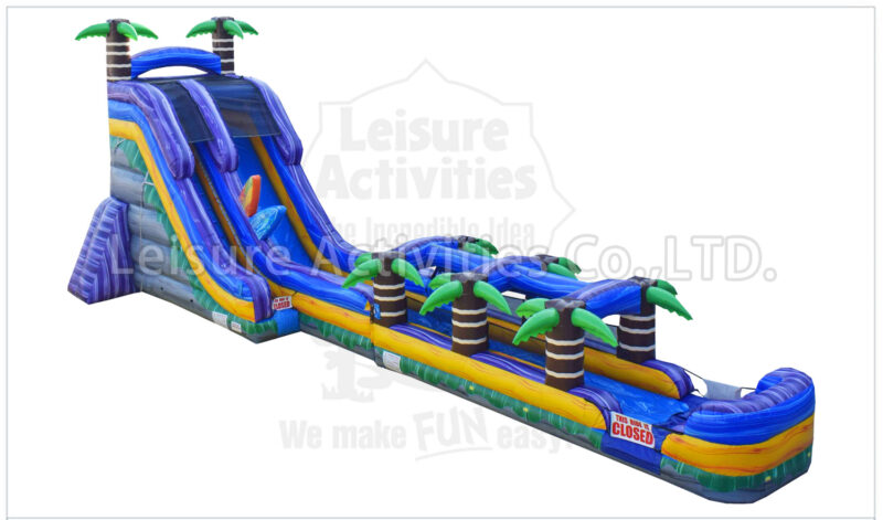 22ft double lane wave purple slip n slide lte pl/sl (copy)