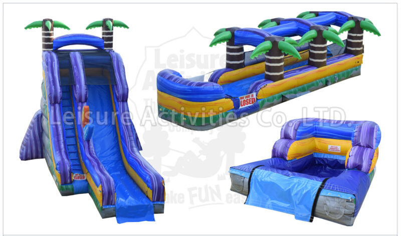 22ft single lane cowabunga slip n slide lte pl/sl