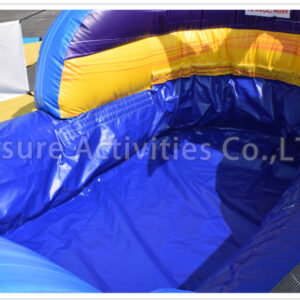 22ft single lane water slide green oasis rpl