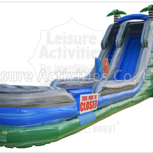 22ft single lane water slide tropical rpl 22ft single lane water slide tropical rpl