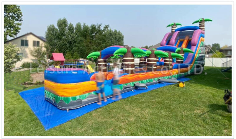 22ft double lane cowabunga slip n slide lte pl/sl
