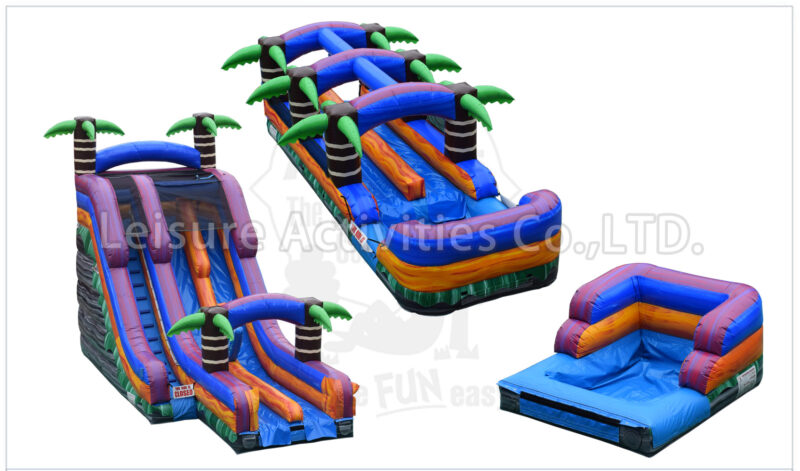 22ft double lane cowabunga slip n slide lte pl/sl