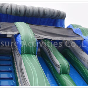 22ft double lane wave blue slip n slide lte pl/sl