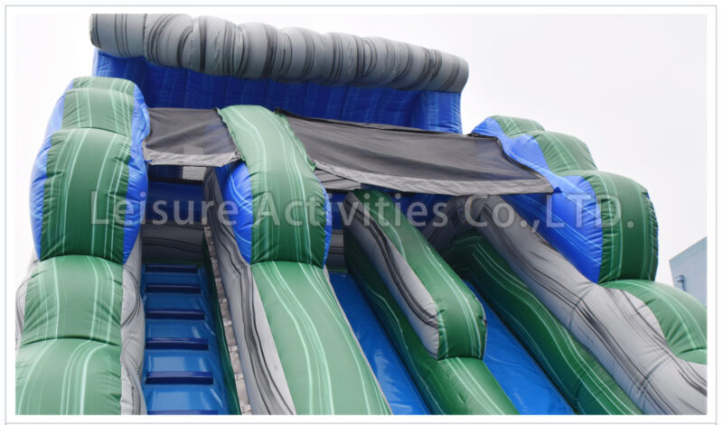 22ft double lane wave blue slip n slide lte pl/sl