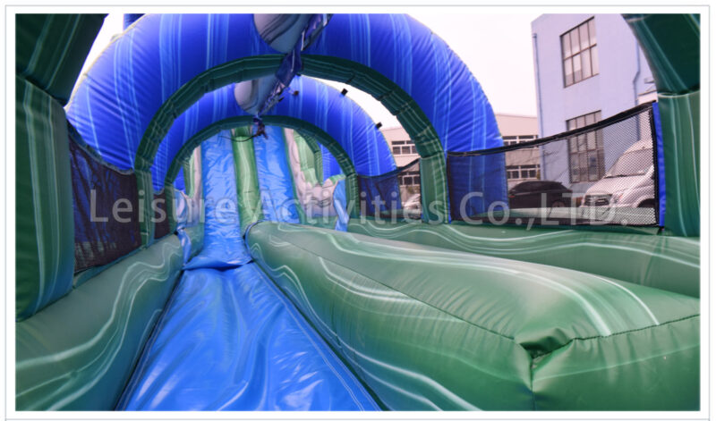 22ft double lane wave blue slip n slide lte pl/sl