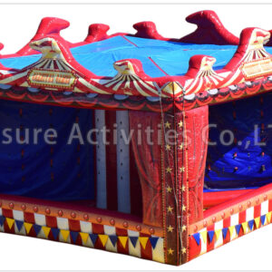 4 sided carnival games booth