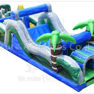 40ft obstacle course ii tropical