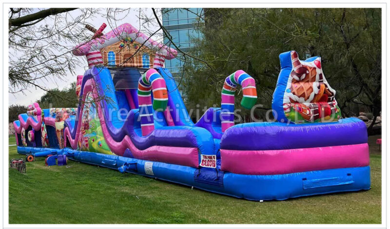candy land challenge obstacle wet/dry pl