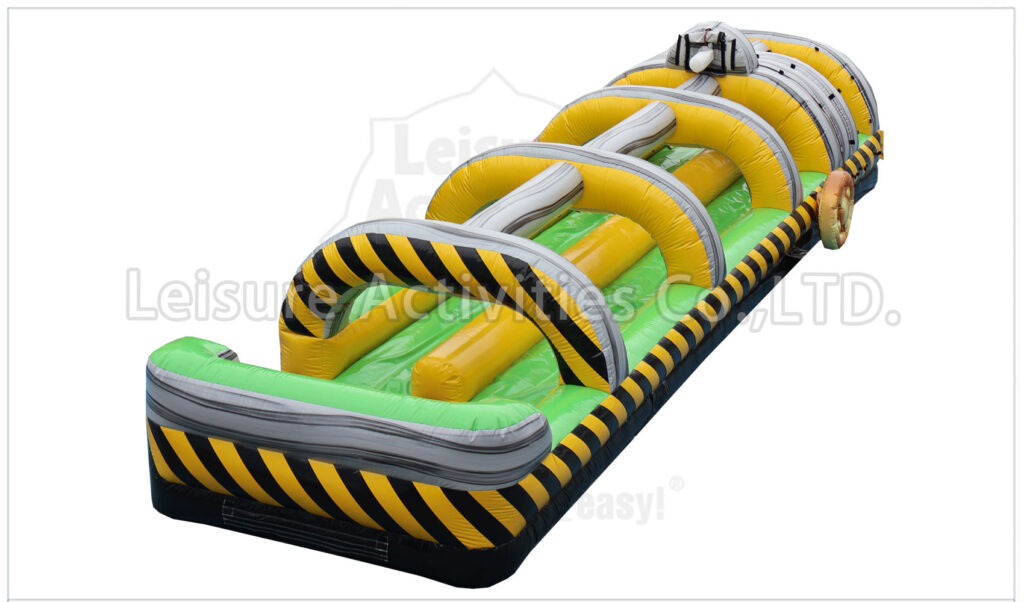 Caustic Foam Double Lane Slip N Slide-SL Foam Machine Optional ...