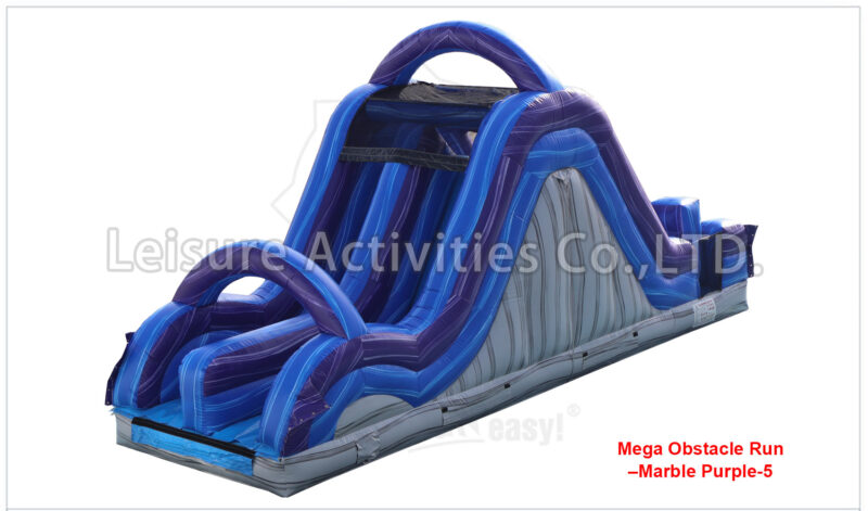 mega obstacle run marble purple