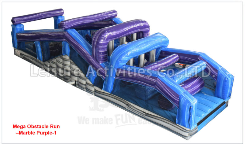 mega obstacle run marble purple