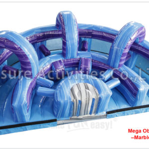 mega obstacle run marble purple