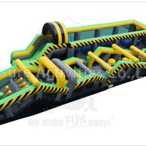 mega obstacle run caution iii