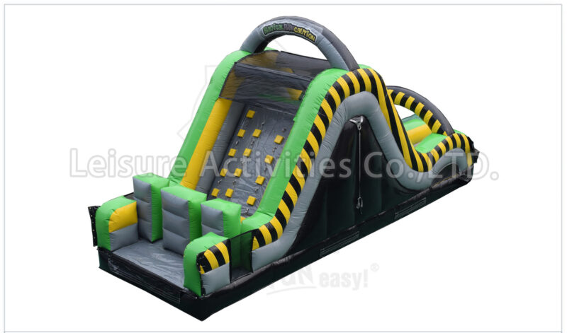 mega obstacle run caution iii