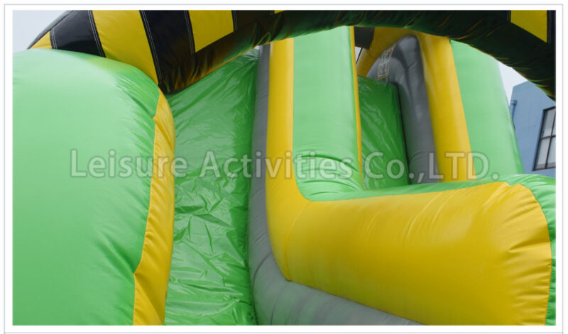 rock climb slide caution wet/dry pl