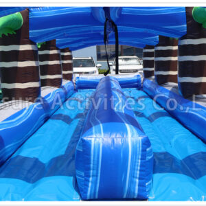 tropical double lane slip n slide pl