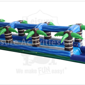 tropical single lane slip n slide pl