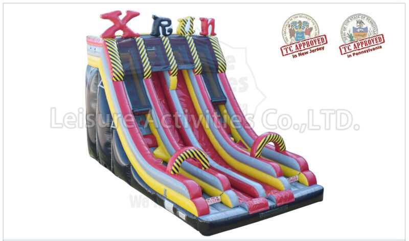 xtreme fun run® double lane slide