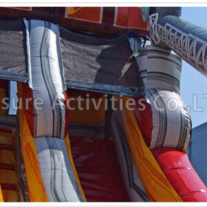 18ft single lane fire truck water slide sl 18ft single lane fire truck water slide sl