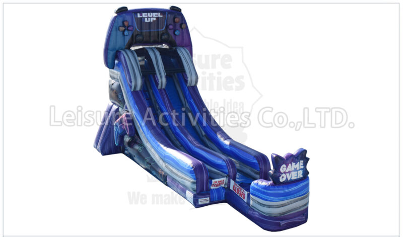 18ft single lane water slide gamer sl (max height 20ft)