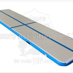 13ft inflatable gymnastics mat airtrack blue