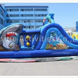 31ft shark obstacle course