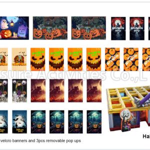 30ft hybrid maze artworks fall/halloween/christmas/spring/winter　　 (36pcs double sides artworks)(price per set per theme)