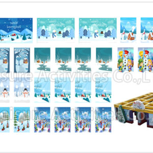 hybrid maze fall/halloween/christmas/spring/winter　　 (36pcs double face artworks)(price per set per theme)