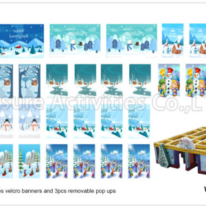 30ft hybrid maze artworks fall/halloween/christmas/spring/winter　　 (36pcs double sides artworks)(price per set per theme)