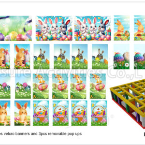 30ft hybrid maze artworks fall/halloween/christmas/spring/winter　　 (36pcs double sides artworks)(price per set per theme)