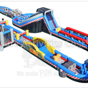 race car obstacle course full set