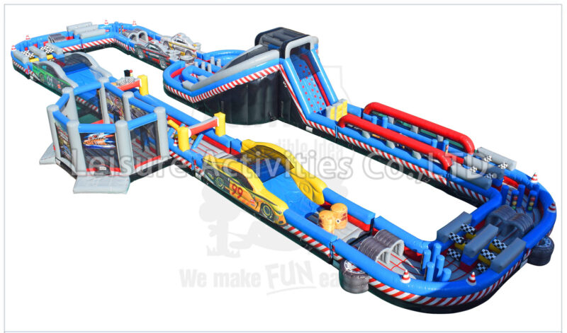 race car obstacle course full set