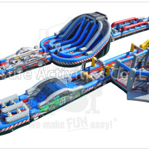 race car obstacle course full set