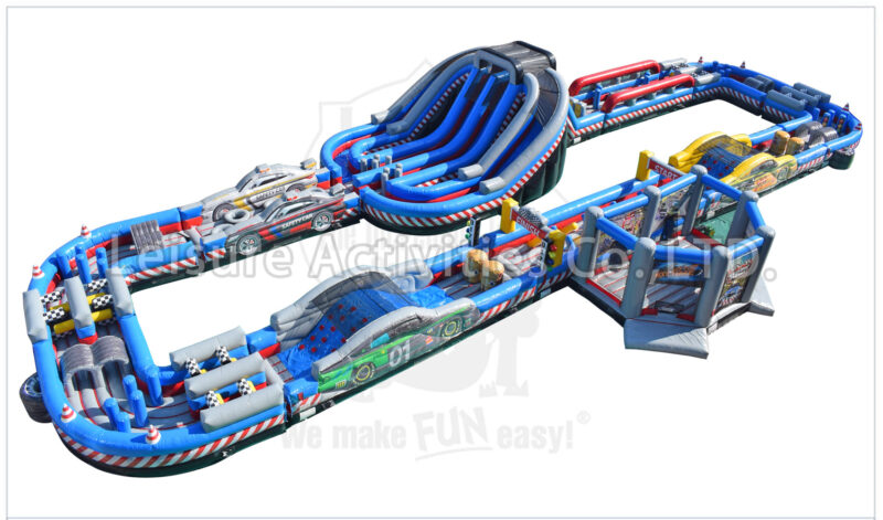 race car obstacle course full set