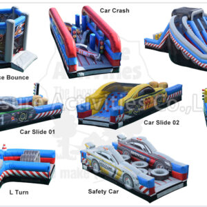 race car obstacle course full set